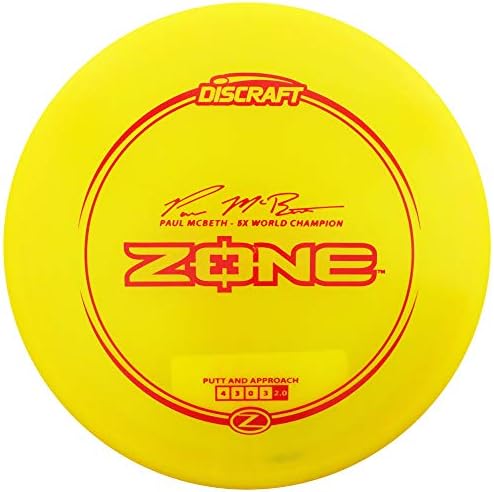 שיקול דעת פול מקבת חתימה עלית Z Zone Putt and Geat Disc Golf [צבעים עשויים להשתנות]